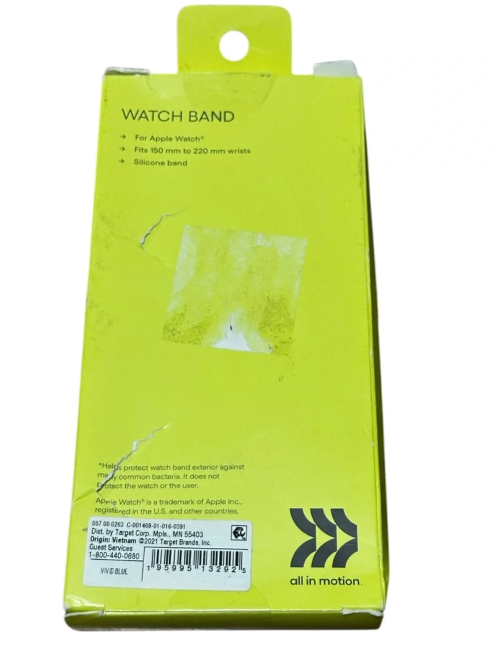 All in motion Silicone Apple Watch Band 42/44 mm